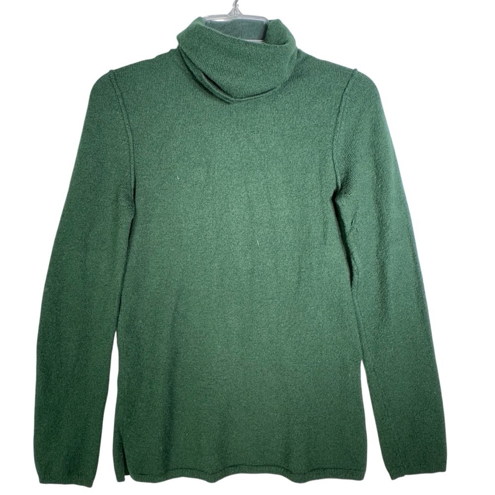 Vintage 90s GAP Womens Roll Neck Tunic Sweater Women’s Medium Dark Green